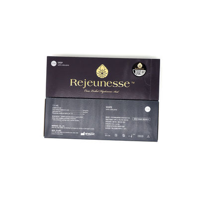 Заполнитель Rejeunesse глубокий Hyaluronic кисловочный дермальный с крестом Lodocain Кореи соединил