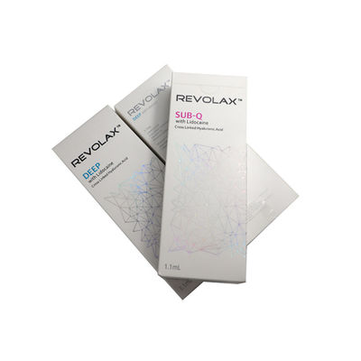 Revolax Deep / Sub-Q Гиалуроновая кислота гель наполнитель Revolax тонкая инъекция