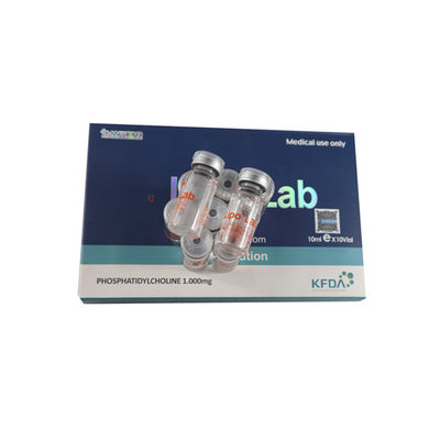 Lipo Lab Ppcs Раствор Потеря жира Растворяющий Уменьшение веса Инъекция Инъекция Липо Лаборатория 8 мл Х 10 вал