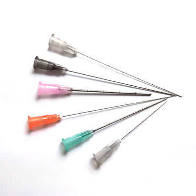 Микроканюля Тупая одноразовая игла 16g 17g 21g 22g 25g 38mm 50mm 60mm 90mm