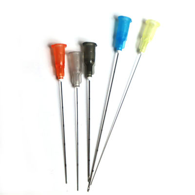 Микроканюля Тупая одноразовая игла 16g 17g 21g 22g 25g 38mm 50mm 60mm 90mm