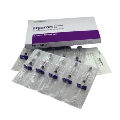 HYARON Skin Booster Glow KIT - 10 шприцев х 2,5 мл перекрестно связанного наполнителя гиалуроновой кислоты