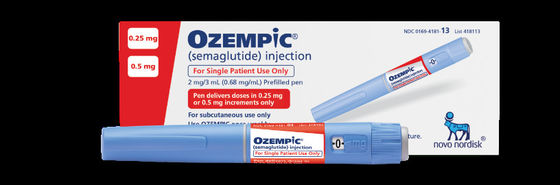 Ozempic Semaglutide Инъекция 0,5 мг 1 мг 2 мг 1,5 мл 3 мл