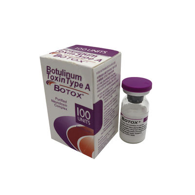 Allergan 100 IU солевой раствор Ботокс Хутокс Рентокс Иннотокс 50 IU 150 IU морщины на лбу
