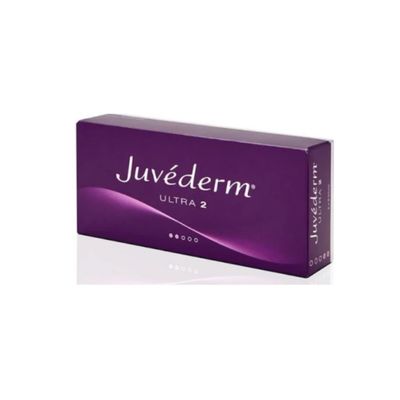 Juvederm 2 X 1 мл Гиалуроновой кислоты для личного наполнения кожи