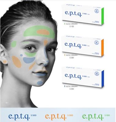 Наполнитель для инъекции губ Eptq Наполнитель для инъекции коллагена Корея Подтверждение знаменитостей E.P.T.Q. Epitique S100 S300 Наполнитель Известный бренд CE-утвержденный Eptq Ha Filler