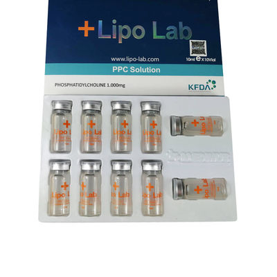 Раствор Lipo Lab Ppcs Уменьшение массы тела Растворение жира 10 флаконов