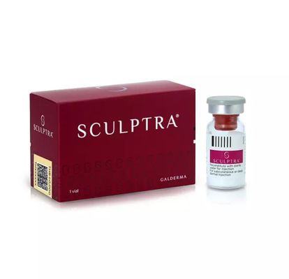 Sculptra Поли-L-молочная кислота 2 флакона по 5 мл, филлеры для морщин с гиалуроновой кислотой