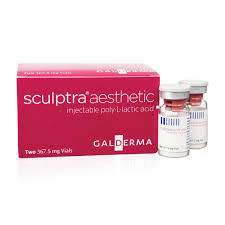 Sculptra correct mid-facial volume loss and/or contour deficiencies