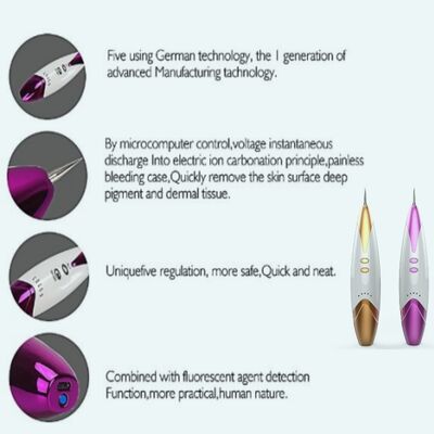 Плазменный удаление клещей Перо для удаления клещей с лазером