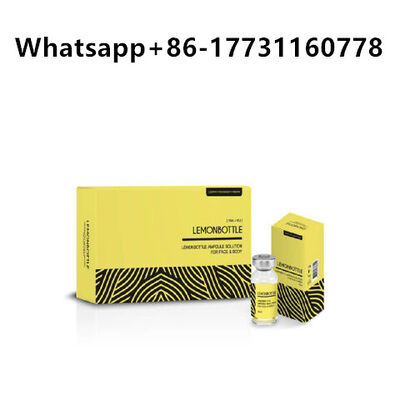 Лимонная бутылка Раствор Липолиз Потеря веса 10 мл Х 5 лимонная бутылка для похудения