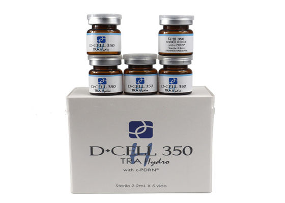D Cell 350 Tra Воротнистый гиалуроновый кислота для инъекций Наполнитель для инъекций 2,2 мл х 5