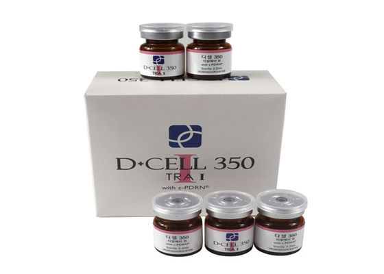 D Cell 350 Tra Воротнистый гиалуроновый кислота для инъекций Наполнитель для инъекций 2,2 мл х 5