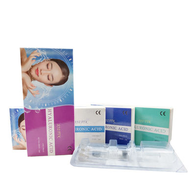 вводимые Hyaluronic кисловочные заполнители Juvederm геля 2ml Hyaluronic кисловочные