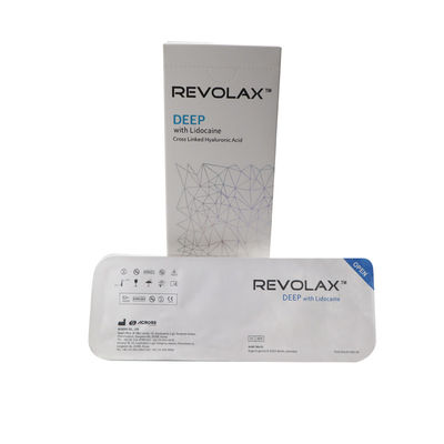 24 мг/ мл Гиалуроновой кислоты Dermal Filler Revolax Deep Fine Sub-Q 1 X 1.1 мл