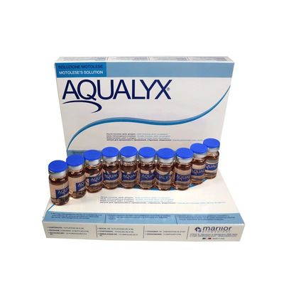 Aqualyx Solution PPC Fat Dissolving Injections 10 флаконов х 8 мл Для похудения лица и тела