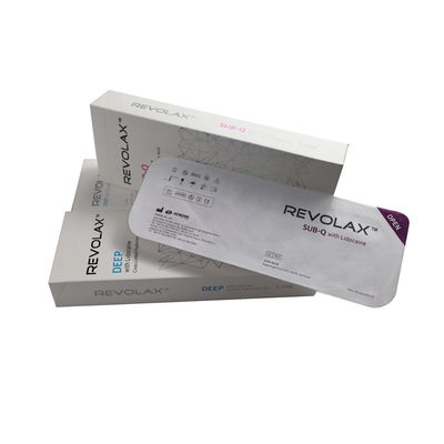 Гиалуроновая кислота высокой чистоты для наполнения кожи Revolax 1.1ml Deep Sub-Q для губ