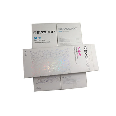 Гиалуроновая кислота высокой чистоты для наполнения кожи Revolax 1.1ml Deep Sub-Q для губ