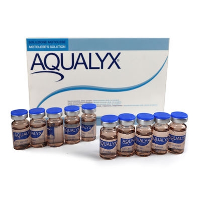 Aqualyx 10 X 8 Мл Флаконы Инъекции для растворения жира для лица и тела