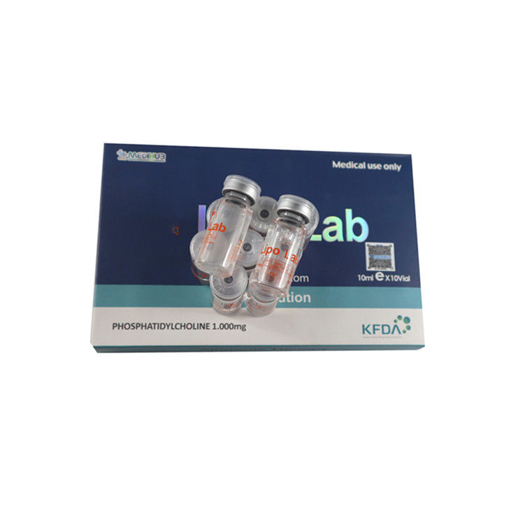 Lipo Lab Ppcs Раствор Потеря жира Растворяющий Уменьшение веса Инъекция Инъекция Липо Лаборатория 8 мл Х 10 вал