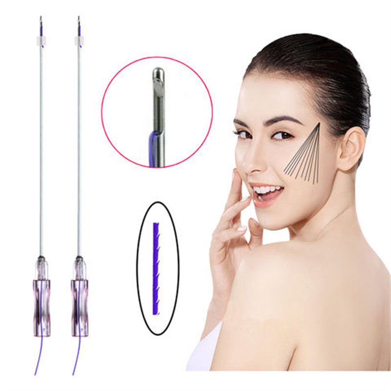 Ультра-лифтовая нить для подъема лица Pdo Skin Tightening Pdo Pcl Plla Cog Mono Screw Threads