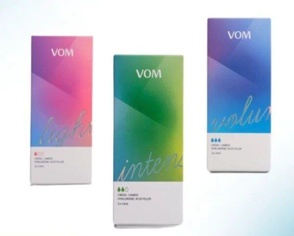 Vom Ha Filler Dermal Filler Skin Reducing Wrinkles Facial Hyaluronic Acid 2 Syringes Dermal Fillers Chaeum Vom Скрещенная гиалуроновая кислота Вом